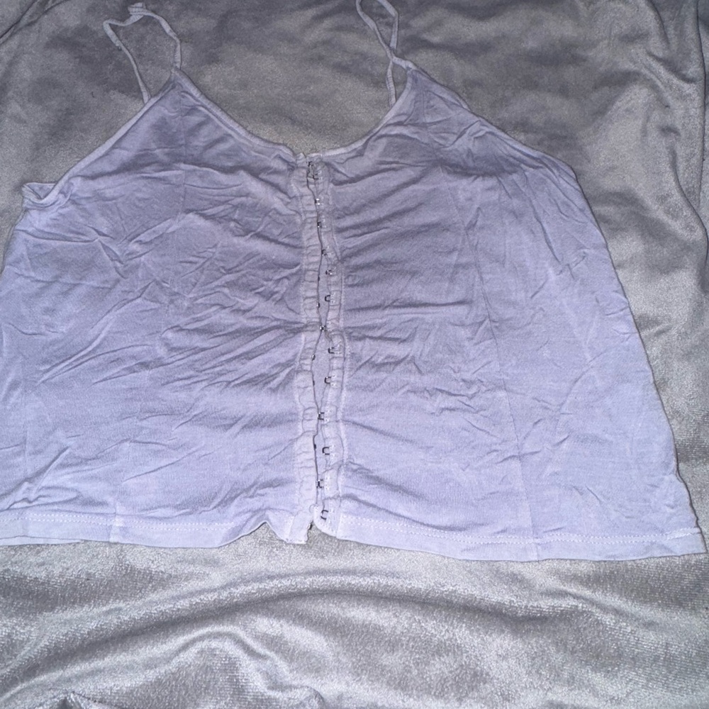 American Eagle Outfitters Gray Sleeveless Camisole